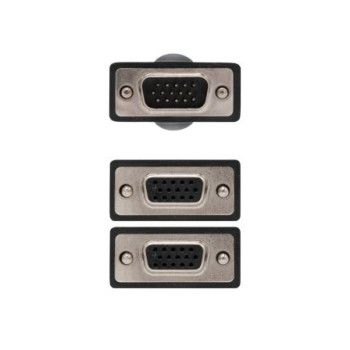 Cable Duplicador VGA Nanocable 10.15.2000/ VGA Macho - 2x VGA Hembra Cable Duplicador VGA Nanocable 10.15.2000/ VGA Macho - 2x VGA Hembra