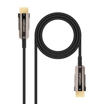 Cable HDMI 2.0 4K Nanocable 10.15.2010/ HDMI Macho - HDMI Macho/ 10m/ Negro Cable HDMI 2.0 4K Nanocable 10.15.2010/ HDMI Macho - HDMI Macho/ 10m/ Negro