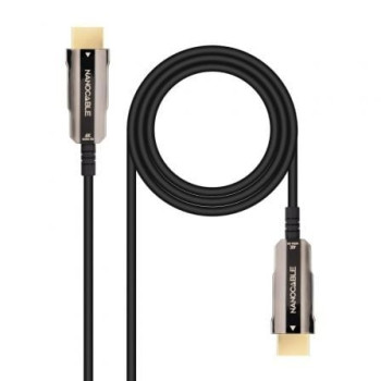 Cable HDMI 2.0 AOC 4K Nanocable 10.15.2015/ HDMI Macho - HDMI Macho/ 15m/ Negro Cable HDMI 2.0 AOC 4K Nanocable 10.15.2015/ HDMI Macho - HDMI Macho/ 15m/ Negro