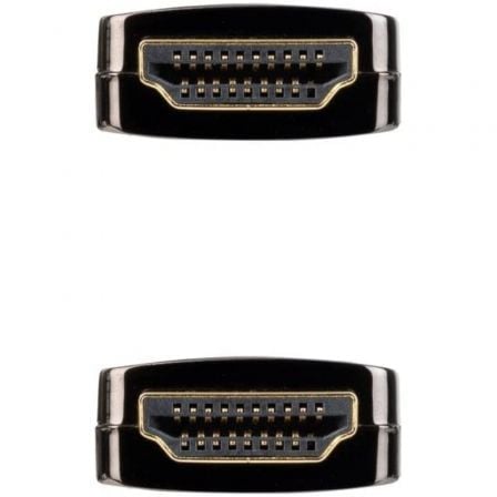 Cable HDMI 2.1 AOC 8K Nanocable 10.15.2120/ HDMI Macho - HDMI Macho/ 20m/ Negro Cable HDMI 2.1 AOC 8K Nanocable 10.15.2120/ HDMI Macho - HDMI Macho/ 20m/ Negro