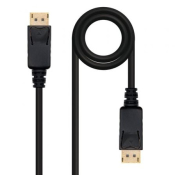 Cable DisplayPort 1.2 4K Nanocable 10.15.2301/ DisplayPort Macho - DisplayPort Macho/ 1m/ Negro Cable DisplayPort 1.2 4K Nanocable 10.15.2301/ DisplayPort Macho - DisplayPort Macho/ 1m/ Negro