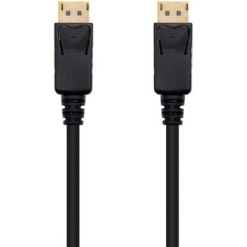 Cable DisplayPort 1.2 4K Nanocable 10.15.2301/ DisplayPort Macho - DisplayPort Macho/ 1m/ Negro Cable DisplayPort 1.2 4K Nanocable 10.15.2301/ DisplayPort Macho - DisplayPort Macho/ 1m/ Negro