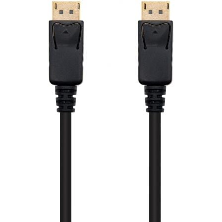 Cable DisplayPort 1.2 4K Nanocable 10.15.2301/ DisplayPort Macho - DisplayPort Macho/ 1m/ Negro Cable DisplayPort 1.2 4K Nanocable 10.15.2301/ DisplayPort Macho - DisplayPort Macho/ 1m/ Negro