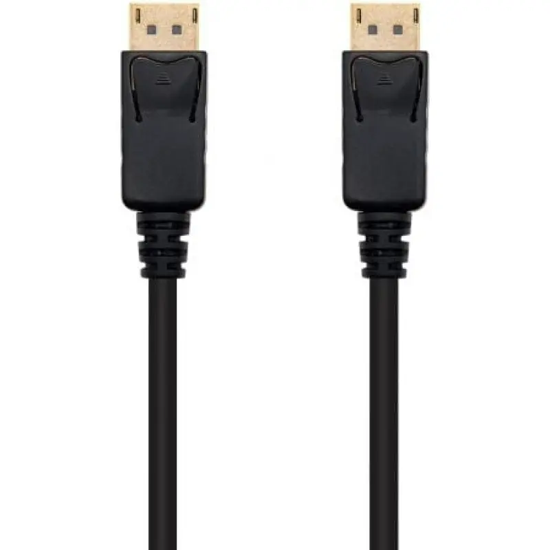 Cable DisplayPort 1.2 4K Nanocable 10.15.2301/ DisplayPort Macho - DisplayPort Macho/ 1m/ Negro Cable DisplayPort 1.2 4K Nanocable 10.15.2301/ DisplayPort Macho - DisplayPort Macho/ 1m/ Negro