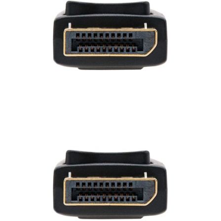 Cable DisplayPort 1.2 4K Nanocable 10.15.2301/ DisplayPort Macho - DisplayPort Macho/ 1m/ Negro Cable DisplayPort 1.2 4K Nanocable 10.15.2301/ DisplayPort Macho - DisplayPort Macho/ 1m/ Negro