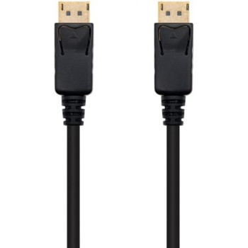 Cable DisplayPort 1.2 4K Nanocable 10.15.2302/ DisplayPort Macho - DisplayPort Macho/ 2m/ Negro Cable DisplayPort 1.2 4K Nanocable 10.15.2302/ DisplayPort Macho - DisplayPort Macho/ 2m/ Negro