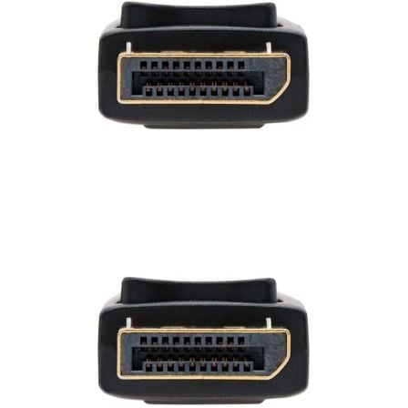 Cable DisplayPort 1.2 4K Nanocable 10.15.2302/ DisplayPort Macho - DisplayPort Macho/ 2m/ Negro Cable DisplayPort 1.2 4K Nanocable 10.15.2302/ DisplayPort Macho - DisplayPort Macho/ 2m/ Negro