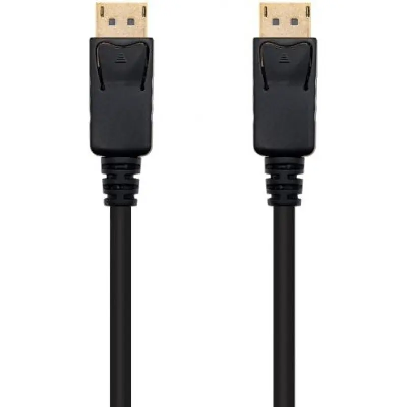 Cable DisplayPort 1.2 4K Nanocable 10.15.2303/ DisplayPort Macho - DisplayPort Macho/ 3m/ Negro Cable DisplayPort 1.2 4K Nanocable 10.15.2303/ DisplayPort Macho - DisplayPort Macho/ 3m/ Negro