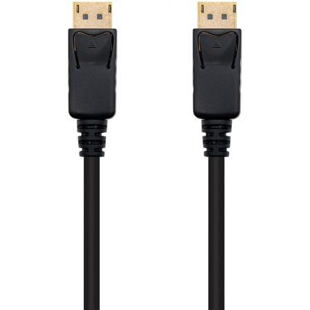 Cable Displayport 1.2 4K Nanocable 10.15.2305/ Displayport Macho - Displayport Macho/ 5m/ Negro Cable Displayport 1.2 4K Nanocable 10.15.2305/ Displayport Macho - Displayport Macho/ 5m/ Negro