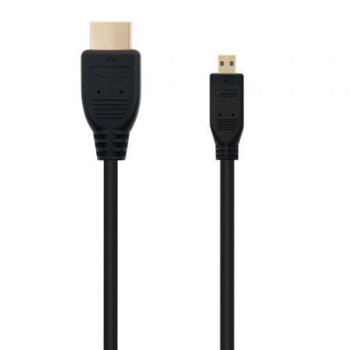 Cable Micro HDMI Nanocable 10.15.3502/ HDMI Macho - Micro HDMI Macho/ 1.8m/ Negro Cable Micro HDMI Nanocable 10.15.3502/ HDMI Macho - Micro HDMI Macho/ 1.8m/ Negro
