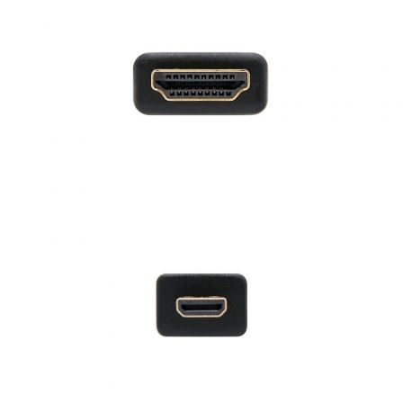 Cable Micro HDMI Nanocable 10.15.3502/ HDMI Macho - Micro HDMI Macho/ 1.8m/ Negro Cable Micro HDMI Nanocable 10.15.3502/ HDMI Macho - Micro HDMI Macho/ 1.8m/ Negro