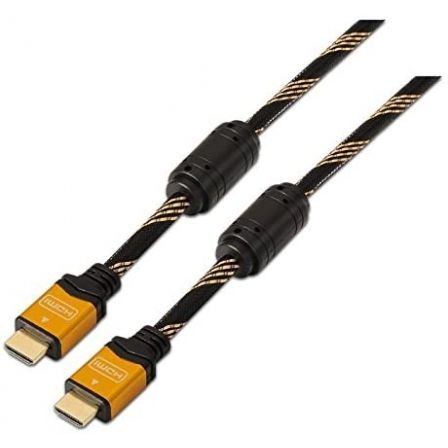 Cable HDMI 2.0 4K Nanocable 10.15.1602/ HDMI Macho - HDMI Macho/ 1.5m/ Negro/ Naranja Cable HDMI 2.0 4K Nanocable 10.15.1602/ HDMI Macho - HDMI Macho/ 1.5m/ Negro/ Naranja