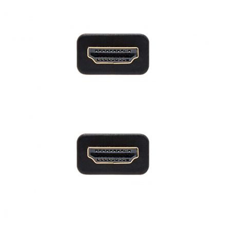 Cable HDMI 2.0 4K Nanocable 10.15.3702/ HDMI Macho - HDMI Macho/ 2m/ Negro/ Azul Cable HDMI 2.0 4K Nanocable 10.15.3702/ HDMI Macho - HDMI Macho/ 2m/ Negro/ Azul
