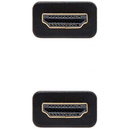 Cable HDMI 2.0 4K Nanocable 10.15.3705/ HDMI Macho - HDMI Macho/ 5m/ Negro/ Azul Cable HDMI 2.0 4K Nanocable 10.15.3705/ HDMI Macho - HDMI Macho/ 5m/ Negro/ Azul