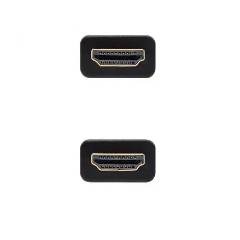 Cable HDMI 2.0 4K Nanocable 10.15.3710/ HDMI Macho - HDMI Macho/ 10m/ Negro/ Azul Cable HDMI 2.0 4K Nanocable 10.15.3710/ HDMI Macho - HDMI Macho/ 10m/ Negro/ Azul
