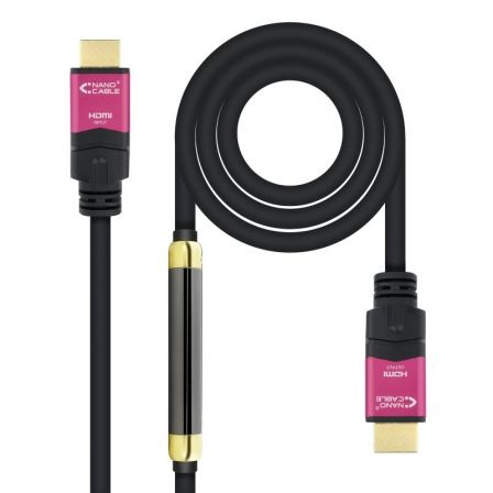 Cable HDMI Nanocable 10.15.3730/ HDMI Macho - HDMI Macho/ 30m/ Negro Cable HDMI Nanocable 10.15.3730/ HDMI Macho - HDMI Macho/ 30m/ Negro