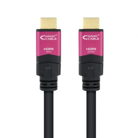 Cable HDMI Nanocable 10.15.3730/ HDMI Macho - HDMI Macho/ 30m/ Negro Cable HDMI Nanocable 10.15.3730/ HDMI Macho - HDMI Macho/ 30m/ Negro