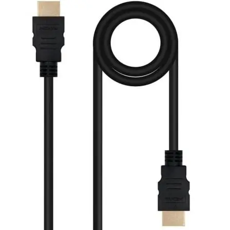 Cable HDMI 2.0 4K Nanocable 10.15.3801-L150/ HDMI Macho - HDMI Macho/ 1.5m/ Negro Cable HDMI 2.0 4K Nanocable 10.15.3801-L150/ HDMI Macho - HDMI Macho/ 1.5m/ Negro