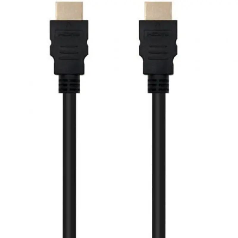 Cable HDMI 2.0 4K Nanocable 10.15.3801-L150/ HDMI Macho - HDMI Macho/ 1.5m/ Negro Cable HDMI 2.0 4K Nanocable 10.15.3801-L150/ HDMI Macho - HDMI Macho/ 1.5m/ Negro