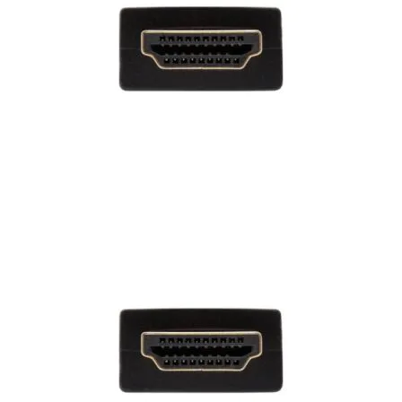 Cable HDMI 2.0 4K Nanocable 10.15.3801-L150/ HDMI Macho - HDMI Macho/ 1.5m/ Negro Cable HDMI 2.0 4K Nanocable 10.15.3801-L150/ HDMI Macho - HDMI Macho/ 1.5m/ Negro