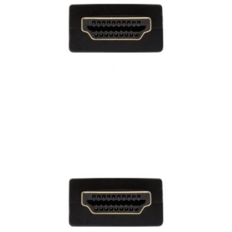 Cable HDMI 2.0 4K Nanocable 10.15.3810/ HDMI Macho - HDMI Macho/ 10m/ Negro Cable HDMI 2.0 4K Nanocable 10.15.3810/ HDMI Macho - HDMI Macho/ 10m/ Negro
