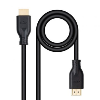 Cable HDMI 2.0 4K CCS Nanocable 10.15.3900/ HDMI Macho - HDMI Macho/ 50cm/ Negro Cable HDMI 2.0 4K CCS Nanocable 10.15.3900/ HDMI Macho - HDMI Macho/ 50cm/ Negro