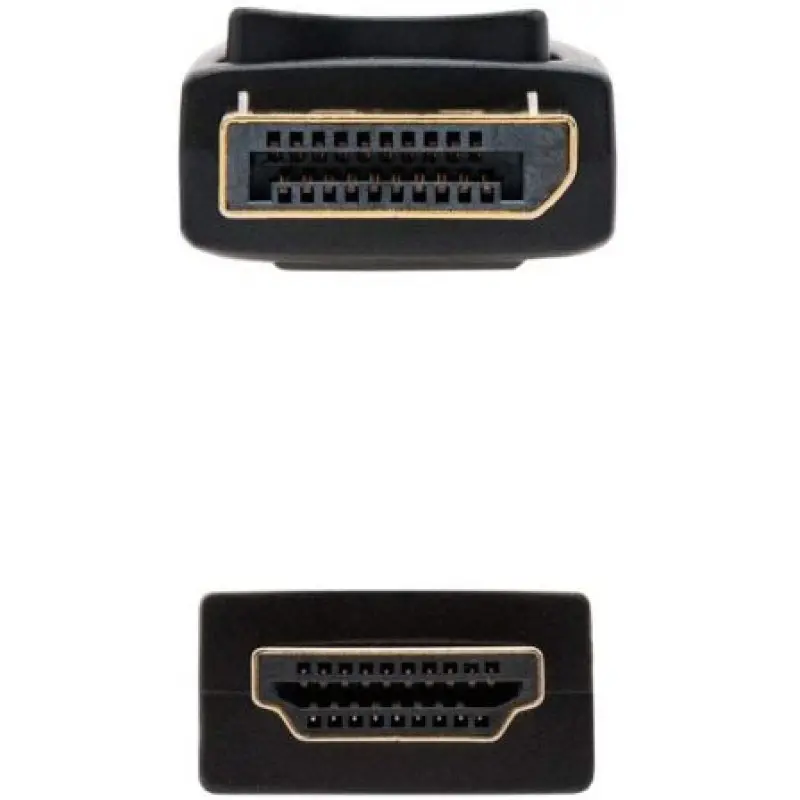 Cable DisplayPort Nanocable 10.15.4305/ DisplayPort Macho - HDMI Macho/ 5m/ Negro Cable DisplayPort Nanocable 10.15.4305/ DisplayPort Macho - HDMI Macho/ 5m/ Negro