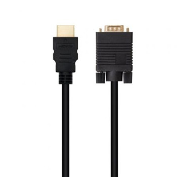 Cable Conversor Nanocable 10.15.4348/ HDMI Macho - VGA Macho/ 1.8m/ Negro Cable Conversor Nanocable 10.15.4348/ HDMI Macho - VGA Macho/ 1.8m/ Negro
