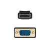 Cable Conversor Nanocable 10.15.4401/ DisplayPort Macho - VGA Macho/ 1m/ Negro Cable Conversor Nanocable 10.15.4401/ DisplayPort Macho - VGA Macho/ 1m/ Negro