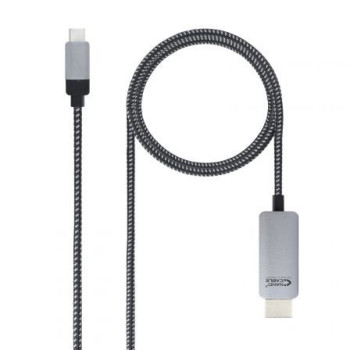 Cable Conversor Nanocable 10.15.5102/ USB Tipo-C Macho - HDMI Macho/ 1.8m/ Negro Cable Conversor Nanocable 10.15.5102/ USB Tipo-C Macho - HDMI Macho/ 1.8m/ Negro