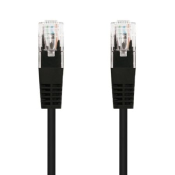 Cable de Red RJ45 UTP Nanocable 10.20.0100-BK Cat.5e/ 50cm/ Negro Cable de Red RJ45 UTP Nanocable 10.20.0100-BK Cat.5e/ 50cm/ Negro