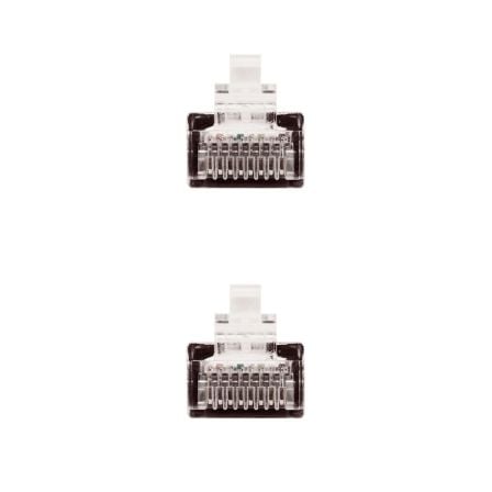 Cable de Red RJ45 UTP Nanocable 10.20.0100-BK Cat.5e/ 50cm/ Negro Cable de Red RJ45 UTP Nanocable 10.20.0100-BK Cat.5e/ 50cm/ Negro