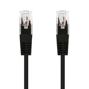 Cable de Red RJ45 UTP Nanocable 10.20.0102-BK Cat.5e/ 2m/ Negro Cable de Red RJ45 UTP Nanocable 10.20.0102-BK Cat.5e/ 2m/ Negro