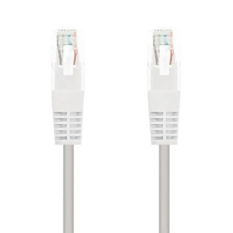 Cable de Red RJ45 UTP Nanocable 10.20.0102-W Cat.5e/ 2m/ Blanco Cable de Red RJ45 UTP Nanocable 10.20.0102-W Cat.5e/ 2m/ Blanco