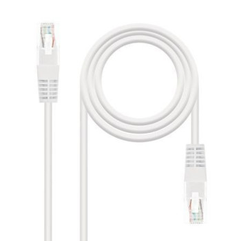 Cable de Red RJ45 UTP Nanocable 10.20.0105-W Cat.5e/ 5m/ Blanco Cable de Red RJ45 UTP Nanocable 10.20.0105-W Cat.5e/ 5m/ Blanco
