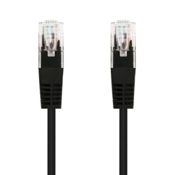 Cable de Red RJ45 UTP Nanocable 10.20.0400-BK Cat.6/ 50cm/ Negro Cable de Red RJ45 UTP Nanocable 10.20.0400-BK Cat.6/ 50cm/ Negro
