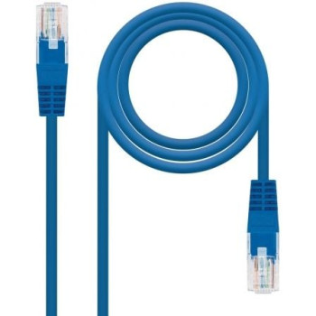 Cable de Red RJ45 UTP Nanocable 10.20.0400-BL Cat.6/ 50cm/ Azul Cable de Red RJ45 UTP Nanocable 10.20.0400-BL Cat.6/ 50cm/ Azul