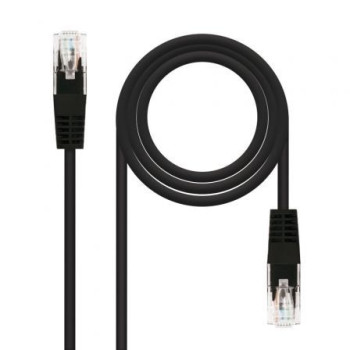 Cable de Red RJ45 UTP Nanocable 10.20.0400-L25-BK Cat.6/ 25cm/ Negro Cable de Red RJ45 UTP Nanocable 10.20.0400-L25-BK Cat.6/ 25cm/ Negro