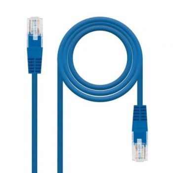 Cable de Red RJ45 UTP Nanocable 10.20.0400-L25-BL Cat.6/ 25cm/ Azul Cable de Red RJ45 UTP Nanocable 10.20.0400-L25-BL Cat.6/ 25cm/ Azul