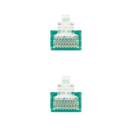 Cable de Red RJ45 UTP Nanocable 10.20.0400-L25-GR Cat.6/ 25cm/ Verde Cable de Red RJ45 UTP Nanocable 10.20.0400-L25-GR Cat.6/ 25cm/ Verde