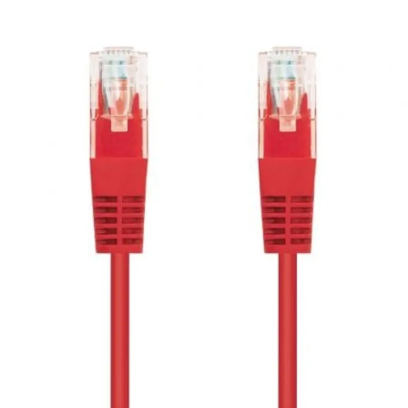 Cable de Red RJ45 UTP Nanocable 10.20.0400-L25-R Cat.6/ 25cm/ Rojo Cable de Red RJ45 UTP Nanocable 10.20.0400-L25-R Cat.6/ 25cm/ Rojo