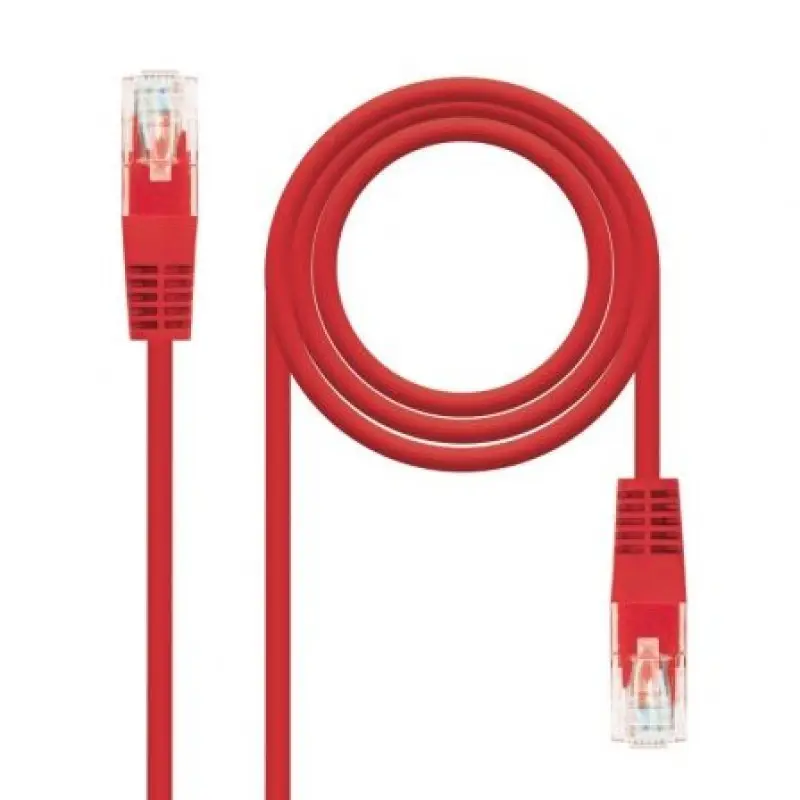 Cable de Red RJ45 UTP Nanocable 10.20.0400-L25-R Cat.6/ 25cm/ Rojo Cable de Red RJ45 UTP Nanocable 10.20.0400-L25-R Cat.6/ 25cm/ Rojo