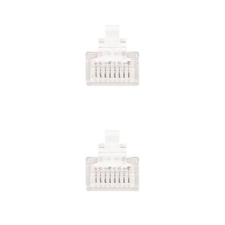 Cable de Red RJ45 UTP Nanocable 10.20.0400-L25-W Cat.6/ 25cm/ Blanco Cable de Red RJ45 UTP Nanocable 10.20.0400-L25-W Cat.6/ 25cm/ Blanco