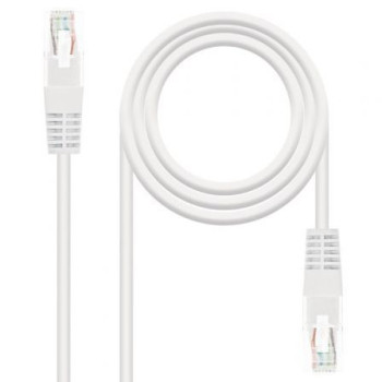 Cable de Red RJ45 UTP Nanocable 10.20.0400-L30 Cat.6/ 30cm/ Blanco Cable de Red RJ45 UTP Nanocable 10.20.0400-L30 Cat.6/ 30cm/ Blanco