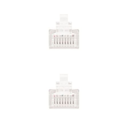 Cable de Red RJ45 UTP Nanocable 10.20.0400-W Cat.6/ 50cm/ Blanco Cable de Red RJ45 UTP Nanocable 10.20.0400-W Cat.6/ 50cm/ Blanco
