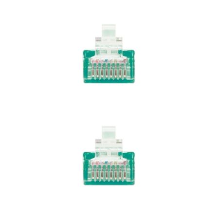 Cable de Red RJ45 UTP Nanocable 10.20.0401-GR Cat.6/ 1m/ Verde Cable de Red RJ45 UTP Nanocable 10.20.0401-GR Cat.6/ 1m/ Verde