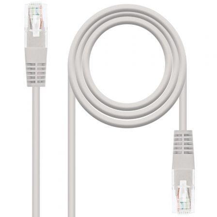 Cable de Red RJ45 UTP Nanocable 10.20.0401-L150 Cat.6A/ 1.5m/ Gris Cable de Red RJ45 UTP Nanocable 10.20.0401-L150 Cat.6A/ 1.5m/ Gris