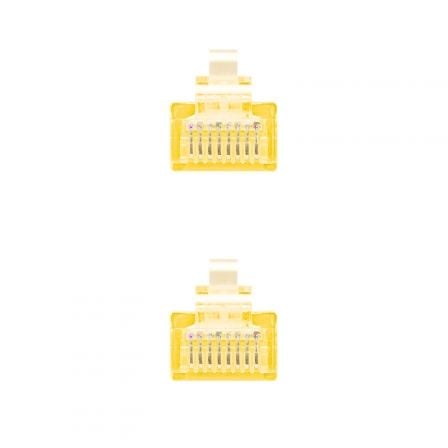 Cable de Red RJ45 AWG24 UTP Nanocable 10.20.0401-Y Cat.6/ 1m/ Amarillo Cable de Red RJ45 AWG24 UTP Nanocable 10.20.0401-Y Cat.6/ 1m/ Amarillo