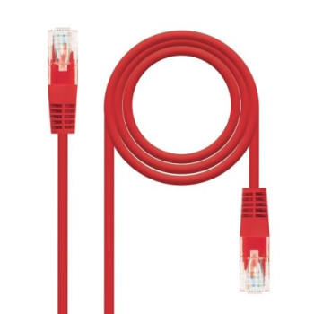 Cable de Red RJ45 UTP Nanocable 10.20.0403-R Cat.6/ 3m/ Rojo Cable de Red RJ45 UTP Nanocable 10.20.0403-R Cat.6/ 3m/ Rojo