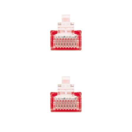 Cable de Red RJ45 UTP Nanocable 10.20.0403-R Cat.6/ 3m/ Rojo Cable de Red RJ45 UTP Nanocable 10.20.0403-R Cat.6/ 3m/ Rojo